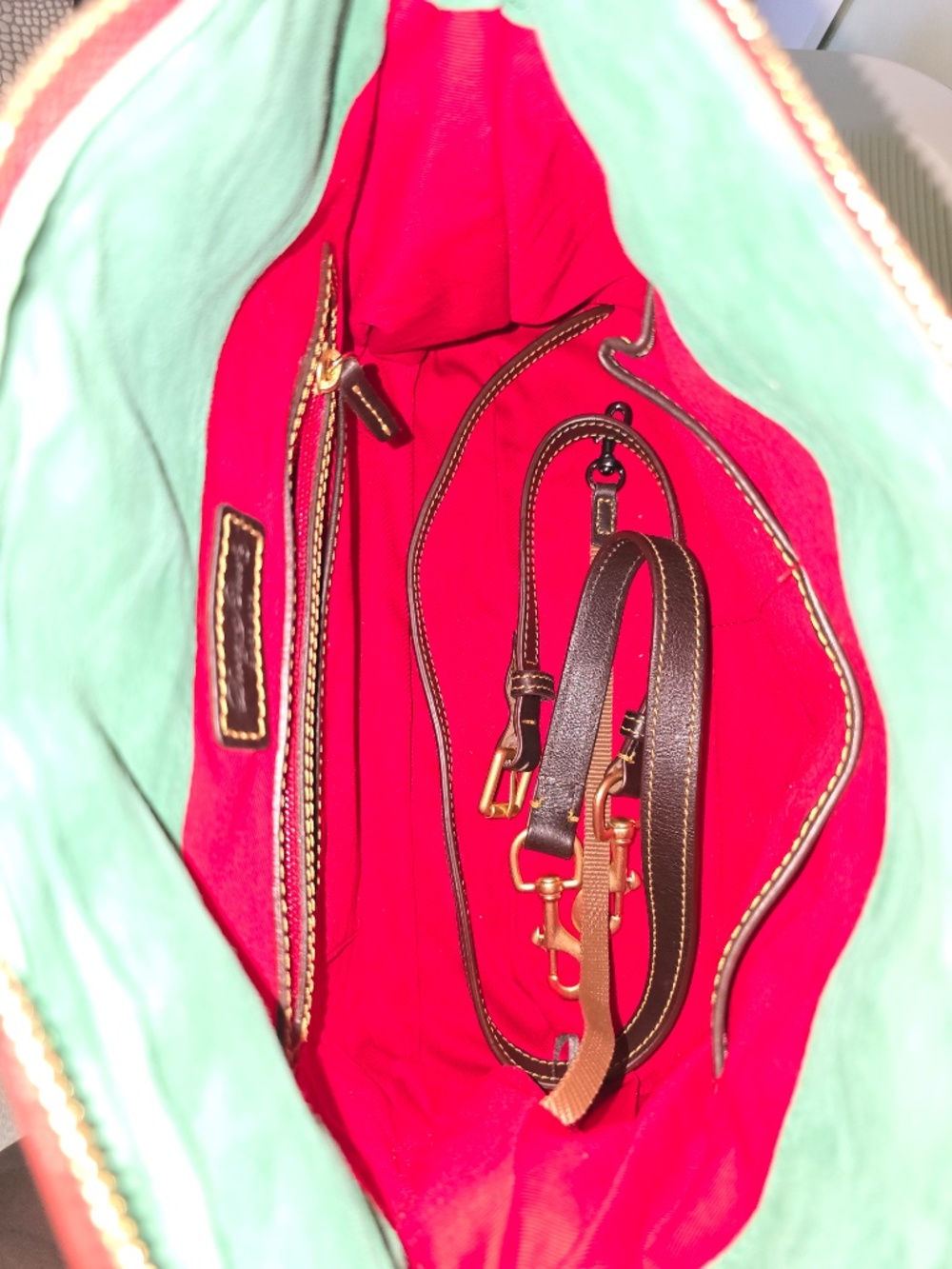 Pre-Loved Dooney & Burke Florentine Large Satchel - Picture 4 of 7